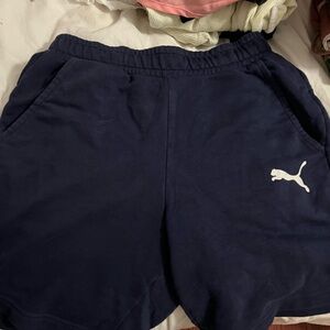 Puma Navy Blue Shorts Men’s Size S/M